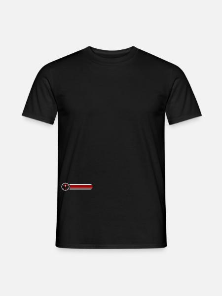 Anchor Blood - Lower Deck Port Pilot Bunk Below - Men's T-Shirt - black