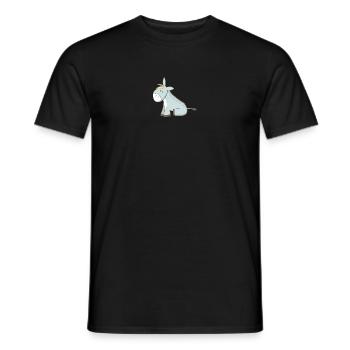 L’âne - T-shirt homme - noir - Devant - AI Model Male 178 light (178cm)