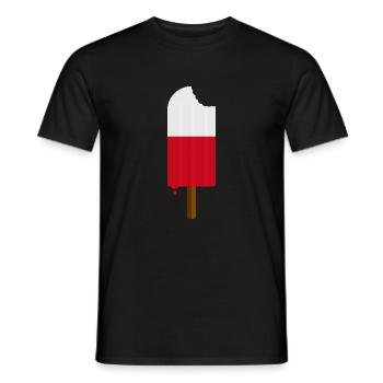 Taste of Poland - Men's T-Shirt - black - Front - AI Model Male 178 light (178cm)