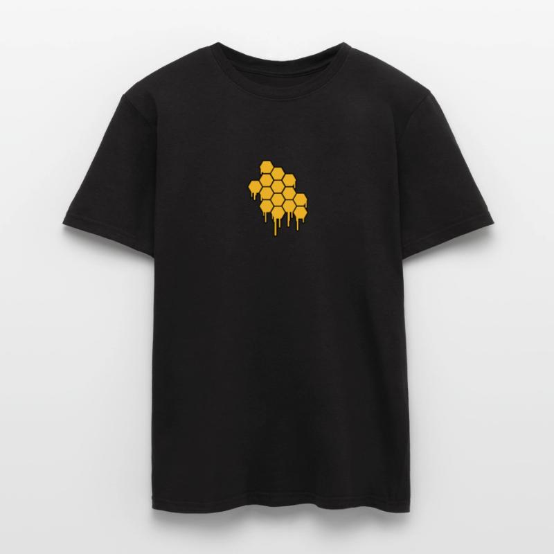 Honeycombs Pattern Men's T-Shirt