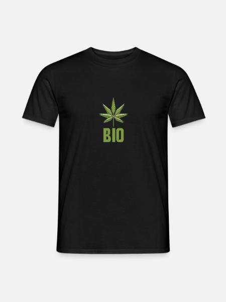 Cannabis Bio - Men's T-Shirt - black