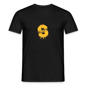 Money Graffiti - T-shirt homme - noir - Devant - AI Model Male 178 light (178cm)