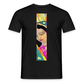 Colonne de Guadalupe - T-shirt homme - noir - Devant - AI Model Male 178 light (178cm)