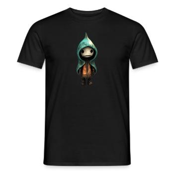 Niedliches Monster - Männer T-Shirt - Schwarz - Vorne - AI Model Male 178 light (178cm)