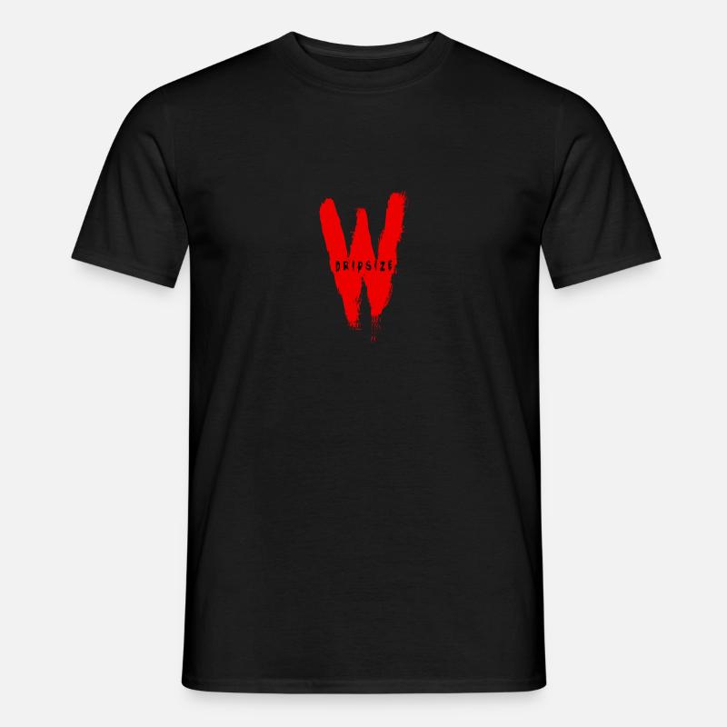 Dripsize Drop /2 - Männer T-Shirt - Schwarz