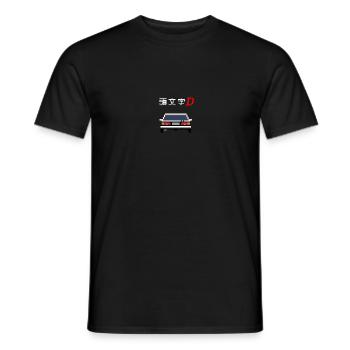 Initial D - Trueno - Männer T-Shirt - Schwarz - Vorne - AI Model Male 178 light (178cm)