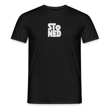 Stoned - Men's T-Shirt - black - Front - AI Model Male 178 light (178cm)