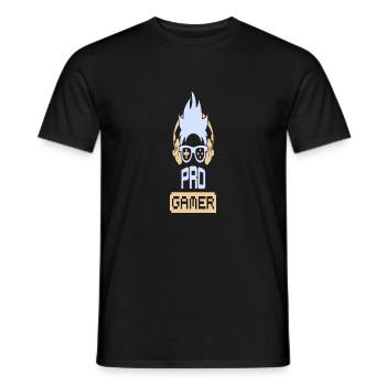 Pro Gamer - Männer T-Shirt - Schwarz - Vorne - AI Model Male 178 light (178cm)