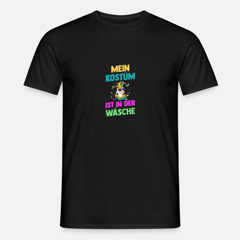 Costume de carnaval Carnaval - T-shirt homme - noir