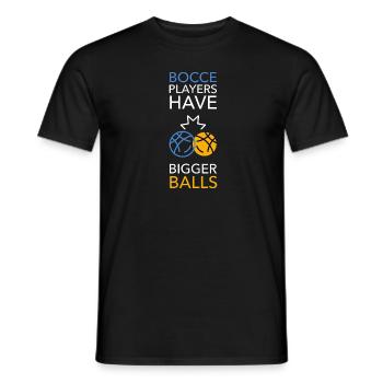 Boccia Ball Lawn Bowling Cadeau - T-shirt homme - noir - Devant - AI Model Male 178 light (178cm)