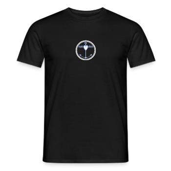 Moin Norddeutsch Nordsee Ostsee Lustiges Funshirt - Männer T-Shirt - Schwarz - Vorne - AI Model Male 178 light (178cm)