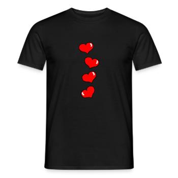 Sweetie pie - Men's T-Shirt - black - Front - AI Model Male 178 light (178cm)