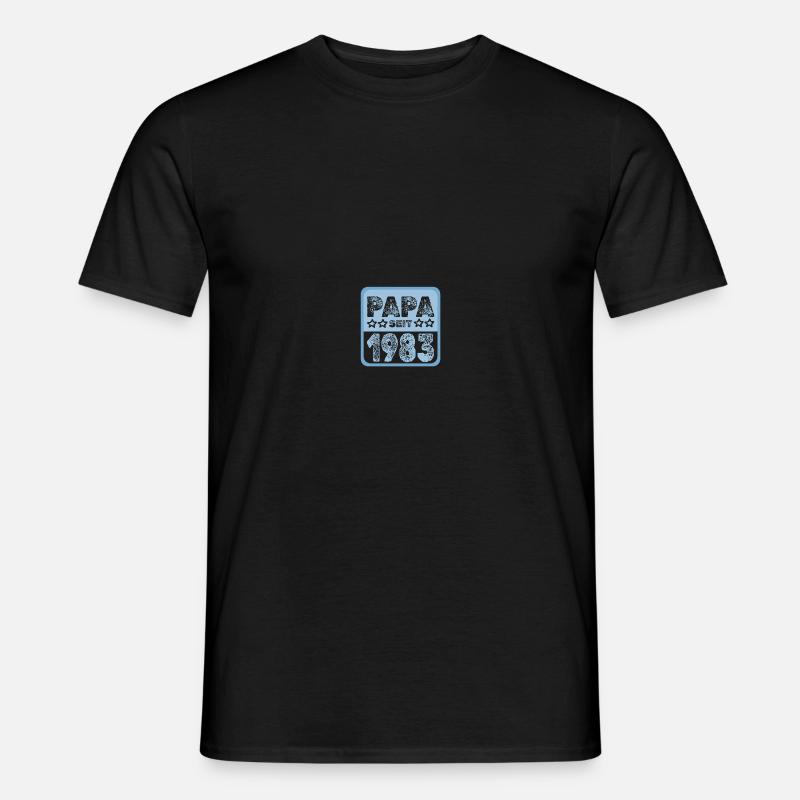 seit 1983 - Männer T-Shirt - Schwarz