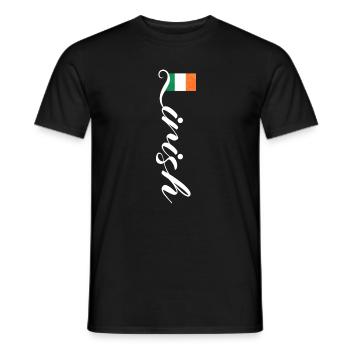 Ireland - Men's T-Shirt - black - Front - AI Model Male 178 light (178cm)