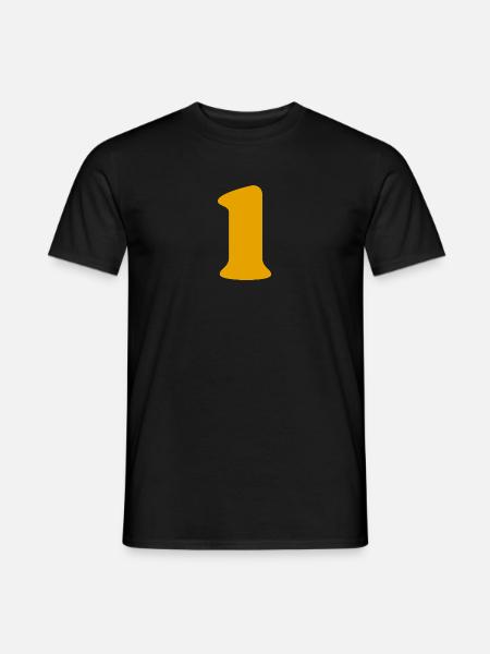 1 - Men's T-Shirt - black