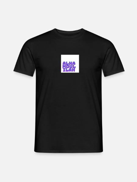 Alhamdulilah-print - Men's T-Shirt - black
