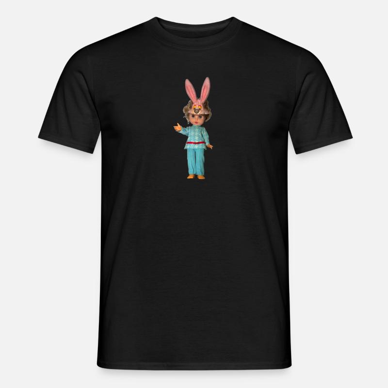 Hasen Puppe - Männer T-Shirt - undefined