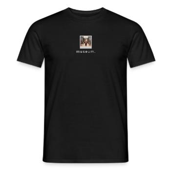 Museum Vive Retro Foto - Männer T-Shirt - Schwarz - Vorne - AI Model Male 178 light (178cm)