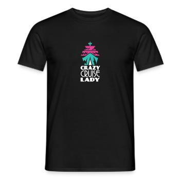 Cruise Cruise Ship - Men's T-Shirt - black - Front - AI Model Male 178 light (178cm)