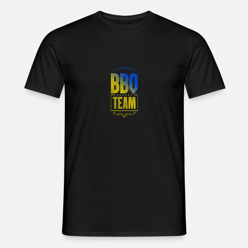 Bbq Crew - Männer T-Shirt - Schwarz