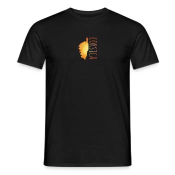 Corsica - Männer T-Shirt - Schwarz - Vorne - AI Model Male 178 light (178cm)
