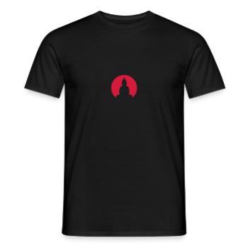 buddha - Männer T-Shirt - Schwarz - Vorne - AI Model Male 178 light (178cm)