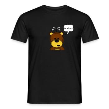 Hubschrauber Bär Hubschraubär - Männer T-Shirt - Schwarz - Vorne - AI Model Male 178 light (178cm)