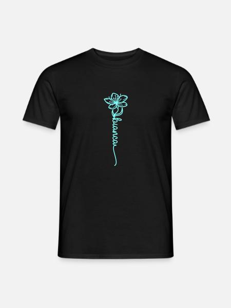 Bianca - Männer T-Shirt - Schwarz
