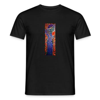 ELEGANCE - Men's T-Shirt - black - Front - AI Model Male 178 light (178cm)