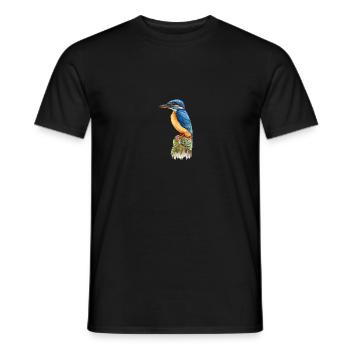 Eisvogel - Männer T-Shirt - Schwarz - Vorne - AI Model Male 178 light (178cm)