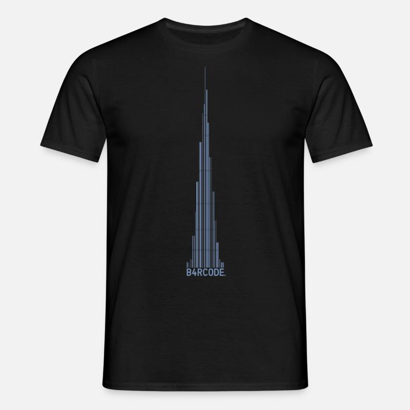 B4RCODE. Dubai - Männer T-Shirt - Schwarz
