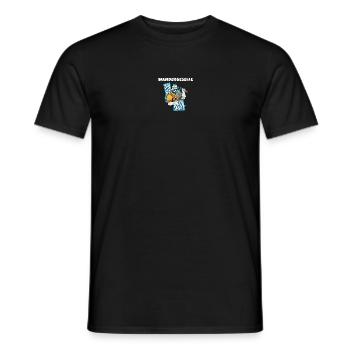 Wandergesellen Wandersmann Wandergeselle - Männer T-Shirt - Schwarz - Vorne - AI Model Male 178 light (178cm)