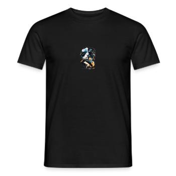 Breakdance - T-shirt homme - noir - Devant - AI Model Male 178 light (178cm)