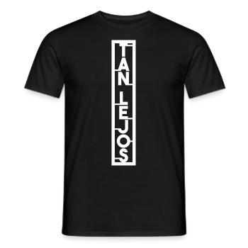 Tan Lejos (So Far) - Inspired by Décima Víctima - Men's T-Shirt - black - Front - AI Model Male 178 light (178cm)