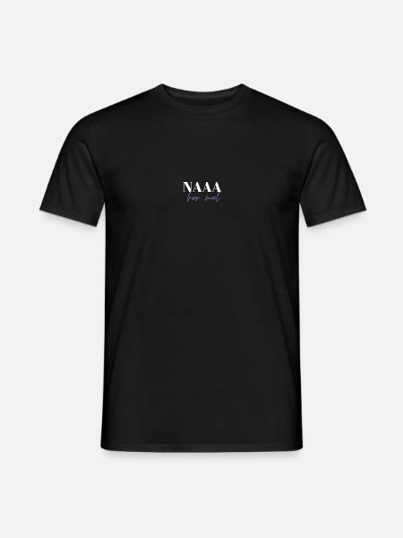 Na hör mal - Männer T-Shirt - Schwarz