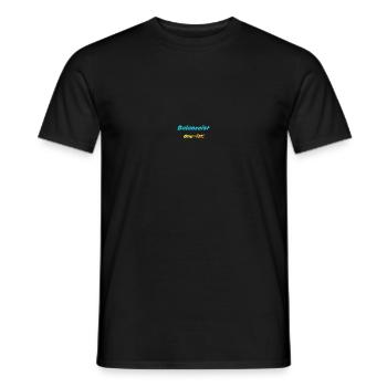 Balancist #1Neu 2 - Men's T-Shirt - black - Front - AI Model Male 178 light (178cm)