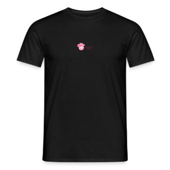 Allons-y les filles | Cow-boy - T-shirt homme - noir - Devant - AI Model Male 178 light (178cm)