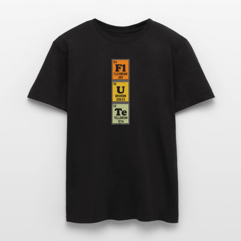 Flute Physics Elements Männer T-Shirt