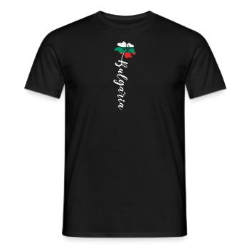 Bulgaria Balkan Sofia holiday travel origin - Men's T-Shirt - black - Front - AI Model Male 178 light (178cm)