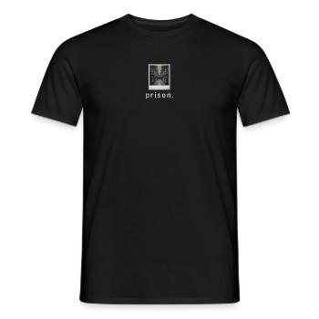 Ambiance de prison rétro Photo - T-shirt homme - noir - Devant - AI Model Male 178 light (178cm)