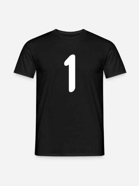 Meilleure vente Numero 1 - T-shirt homme - noir