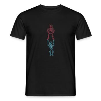 Lustige Akrobaten Clowns Geschenk - Männer T-Shirt - Schwarz - Vorne - AI Model Male 178 light (178cm)