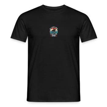 Cavalier Cheval Père papa Cavalier Cavalier - T-shirt homme - noir - Devant - AI Model Male 178 light (178cm)