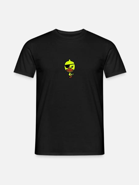 Pirate duck - Men's T-Shirt - black