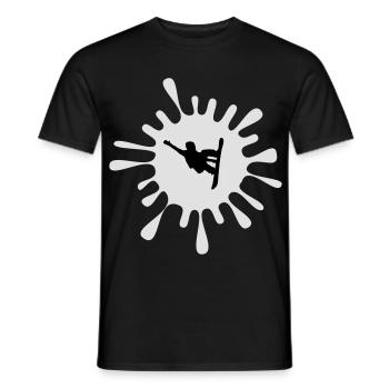 Planchistes - T-shirt homme - noir - Devant - AI Model Male 178 light (178cm)