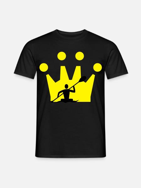 Canoe Crown - Men's T-Shirt - black