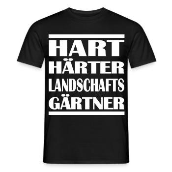 Landschaftsgärtner - Männer T-Shirt - Schwarz - Vorne - AI Model Male 178 light (178cm)