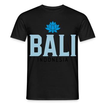 Bali - Men's T-Shirt - black - Front - AI Model Male 178 light (178cm)