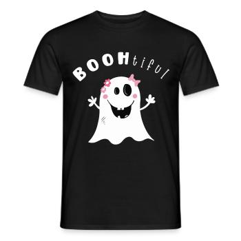 BOOtifil Geisterstunde I Mädchen Halloween - Männer T-Shirt - Schwarz - Vorne - AI Model Male 178 light (178cm)