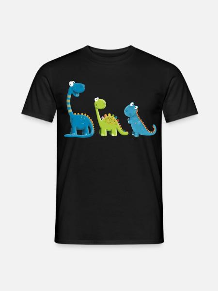 Drôle De Dinosaure Espèces I Dino Enfants Cadeau - T-shirt homme - noir